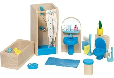 Productafbeelding van Goki poppenmeubels: badkamer