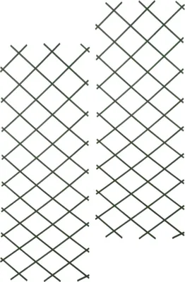 Produktbild von Pflanzenkletterhilfe ca. 100x200 cm in grün - 2er Set - Rankgitter