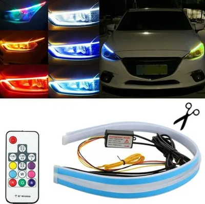 Produktbild von DRL FLEX LED-Tagfahrlicht + dynamische Richtungen + RGB, extern