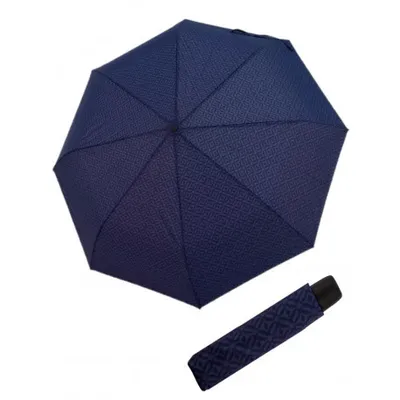 Obrázek produktu pro Derby Hit Mini Minimals - dámský skládací deštník, modrá, s motivem