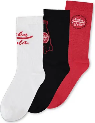 Produktbild von Fallout Socken 3er-Pack Nuka Cola 43-46