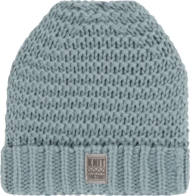 Produktbild von Knit Factory Alex Mütze - Stone Green - One Size