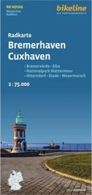 Obrázok produktu pre Cyklistická mapa Bremerhaven Cuxhaven (RK-NDS06)