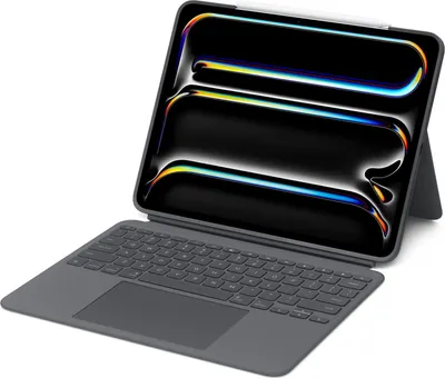 Produktbild von Logitech Combo Touch Keyboard Case für 13" iPad Pro (M4), Schwarz Tablet-Tastatur mit Bookcover