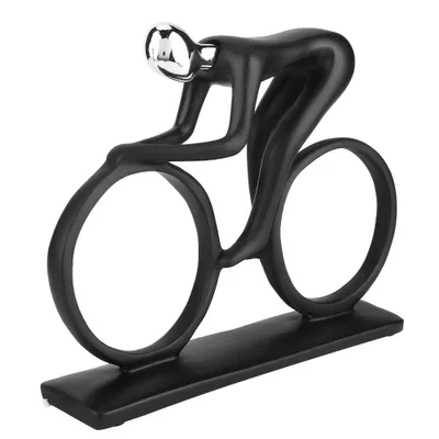 Image de Yctze Roue de sculpture d'art moderne -Figure Abstraite de sport avec Matt H. (Roue de sport)