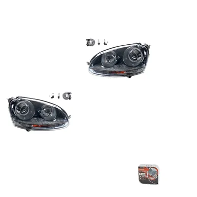 Zdjęcie produktu dla Johns, zestaw reflektorów + Osram Night Breaker Laser pasuje do VW Golf V 1K 5M 03-09 1K0941699C 1K0941700C 1K6941039 1K6941040