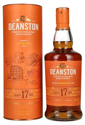 Produktbild von Deanston 17 Years Old Highland Single Malt Orange Wine Cask Finish 53,6% Vol. 0,7l in Geschenkbox