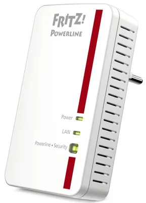 Produktbild von AVM Fritz Powerline 1000E Adapter (1.200 MBit/s, ideal für HD-Streaming oder NAS-Anbindungen)