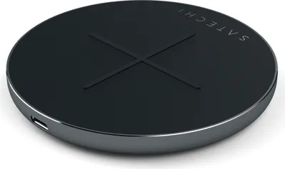 Produktbild von Satechi Aluminum PD & QC Wireless Charger space gray