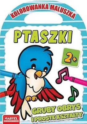 Obrázok produktu pre Kolorowanka dla maluszka Ptaszki z ilustracjami
