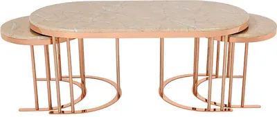 Produktbild von Set 3x Couchtisch Kaffeetisch Beistelltisch Design Tische Wohnzimmertisch Tische