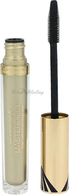 Zdjęcie produktu dla Max Factor Mascara Masterpiece Rich Black, Czarny, Rich Black, Wydłużanie, Zwiększanie objętości, Kobiety, 1 szt.