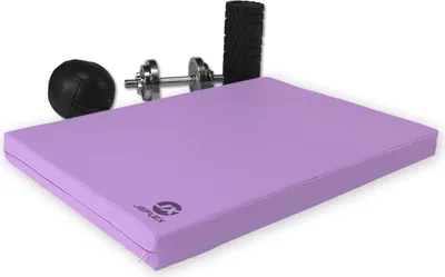 Produktbild von Turnmatte 100 x 70 x 8 cm LILA Fitness Weichbodenmatte Sportmatte Jeflex