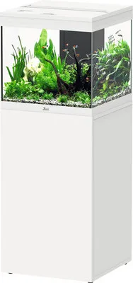 Produktbild von Aquariumkombination aquatlantis Aqua Tower 120 l, inklusive EASY LED 2.0 Beleuchtung, Innenfiltersystem, Heizer und Unte