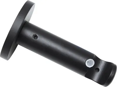 Produktbild von Wandträger 1-läufig für Memphis schwarz Ø 16 mm