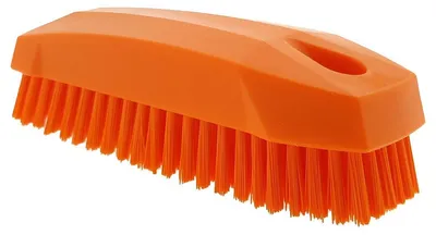 Produktbild von VIKAN Handbürste, Nagelbürste schmal, hart vollständig HACCP konform 7-orange