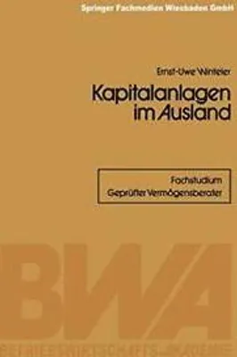 Produktbild von Kapitalanlagen im Ausland