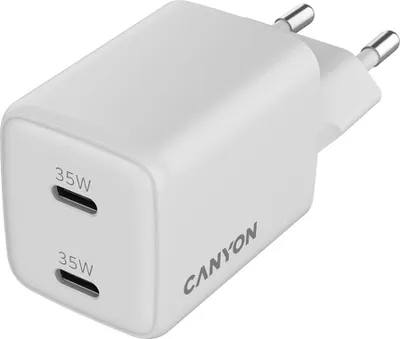 Obrázok produktu pre Canyon CU35CC, Vnútorný, AC, Bezdrôtové nabíjanie, Biela