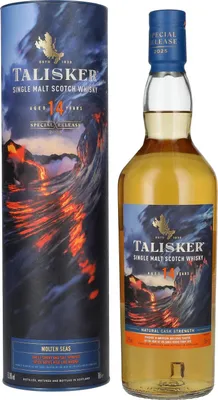 Produktbild von Talisker 14 Years Old MOLTEN SEAS Single Malt Special Release 2025 53,9% Vol. 0,7l in Geschenkbox