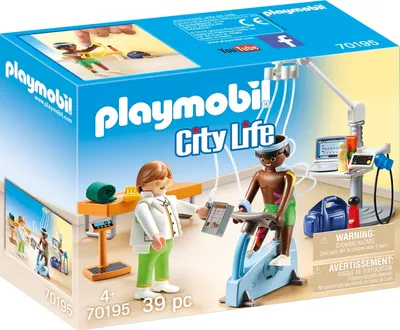 Produktbild von PLAYMOBIL 70195 Physiotherapeut