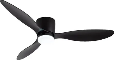 Produktbild von Deckenventilator, Fernbedienung, LED-Licht, Schwarz  52inch