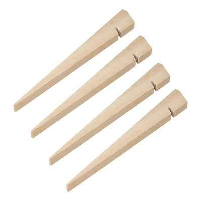 Immagine prodotto di Picchetto per tenda 30 cm in legno 4 pezzi in sacchetto di plastica
