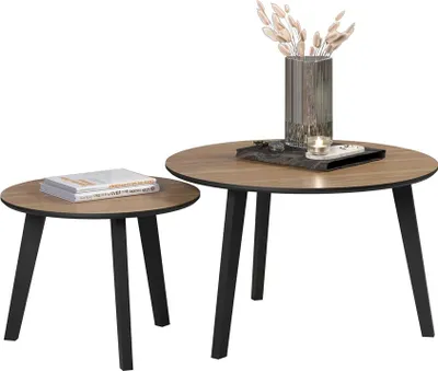 Produktbild von Ronin WO:Ko.Eiche Nachbildung,2er Couchtisch-Set