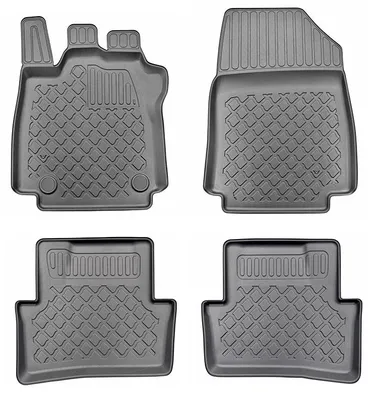 Immagine prodotto di MTM Tappetini TPE per Renault Clio 4 Grandtour 03.2013-2019 Bordi Rialzati, su Misura con Design a Vaschetta cod. 3P 10561