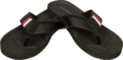 Immagine prodotto di Infradito uomo TOMMY HILFIGER ciabatta mare piscina con laccio in tessuto beachwear articolo XM0XM02886, EUR 41 - UK 7 - USA 8 - CM 26, Poliestere 100%