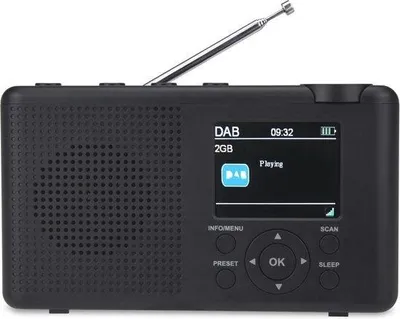Produktbild von Reflexion TRA23DAB/GR Tischradio DAB+, DAB, UKW DAB+, UKW wiederaufladbar Anthrazit, Grau (Reflexion TRA23DAB/GR)