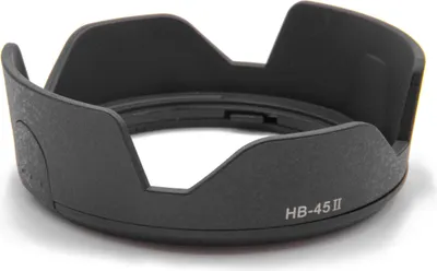 Produktbild von vhbw Gegenlichtblende Ersatz für Nikon HB-45 II für 52mm Objektiv, Schwarz, Kunststoff, tulpenförmig, 7,8 cm