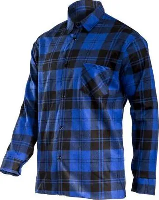 Produktbild von Marineblaues Flanellhemd, 170 G/M2, "S", Ce, Lahti
