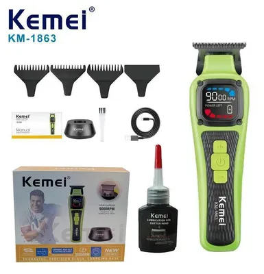 Produktbild von Haartrimmer & Haarschneider - KM-1863 - Professionell, Elektrisch, , Für Herren - Schwarz