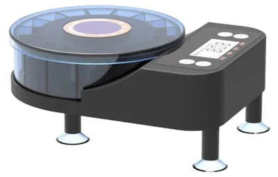 Image de Distributeur automatique de nourriture pour poissons d'aquarium - Distributeur de nourriture - Minuterie, réservoir de 50 g, plastique, piles non fournies - Noir