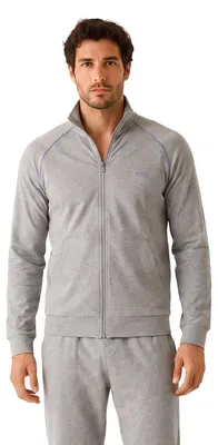 Produktbild von BOSS Herren-Sweatshirt aus Baumwolle mit Reißverschluss 50515307