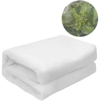 Immagine prodotto di Ibenzoa® Rete da giardino a maglia fine, 3x3 metri – Rete protettiva realizzata al 100% in HDPE nuovo, ideale per proteggere piante, ortaggi e frutta da insetti e uccelli