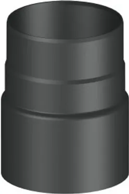 Produktbild von Jeremias Reduzierung Ofenrohr/ Rauchrohr Ø 160-150 mm | schwarz