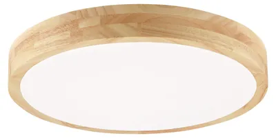 Produktbild von Brilliant LED Deckenleuchte Moreen G81105/75 Badezimmer, Wohnzimmer, Küche, Arbeitszimmer, Schlafzimmer Metall/Holz/Kunststoff Outdoor, Indoor Decke braun - LED fest integriert