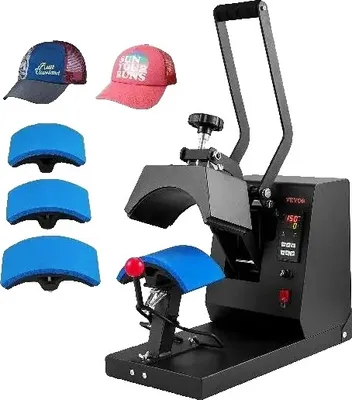 Obrázek produktu pro Tepelný lis na klobouky, funkce 4 v 1, LCD digitální časovač