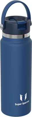 Produktbild von Famanu Trinkflasche Edelstahl 1 Liter - Auslaufsicher für Sport und Outdoor