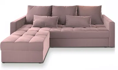 Produktbild von Masseno Ecksofa KOS PIK mit Schlaffunktion L-Form, Sofa mit Bettkasten, Wohnzimmersofa, Couch, Soffa, Bettsofa, Couchgarnitur- Rosa, KRONOS 27