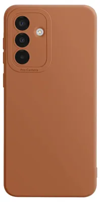 Image de Avizar, coque en silicone avec protection renforcée pour l'appareil photo, pour Galaxy A56, marron