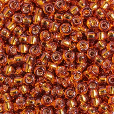 Produktbild von Miyuki-Rocailles, 2,5 mm, 12 g silverlined topas