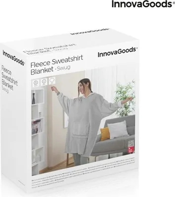 Produktbild von Übergroßes mit Fleece gefütterte Kapuzendecke Swug InnovaGoods