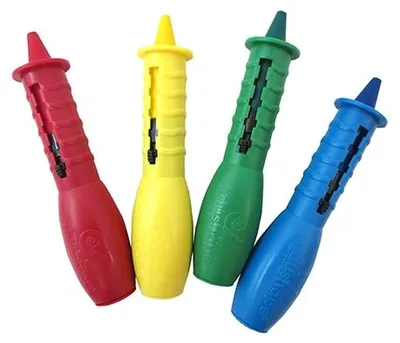 Image de Edushape, lot de 4 crayons de couleur à la cire