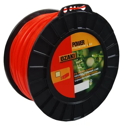 Nylonfaden quadratisch 132 m ø 3,00 mm schwarz