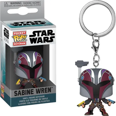 Produktbild von Star Wars - Sabine Wren   - Schlüsselanhänger Funko Pocket POP! Keychain