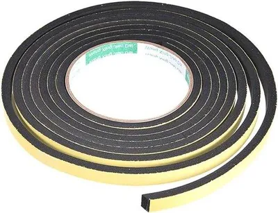 Produktbild von Selbstklebende Dichtung für Fenster und Türen, schalldicht, tochtstrip, grau, klein