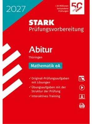 Obrázok produktu pre STARK Mathematik - Abitur 2027 Thüringen - Prüfungsvorbereitung