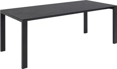 Image de Brentford Table de salle à manger, noir.